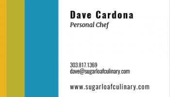 Dave Cardona, Personal Chef | 303.817.1369